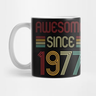 Vintage Awesome Since 1977 Mug